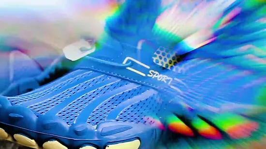 Chaussures de course à pied confortables, baskets de sport pour hommes avec dessus en tricot