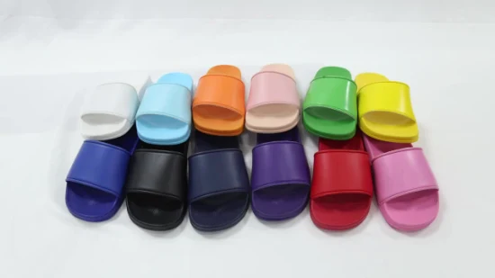 Happy Slides Sandales de créateurs de chaussures de marque Diapositives personnalisées, Logo personnalisé Black Slides Sandal Men, Pantoufles imprimées personnalisées Slides Chaussures